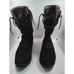 Nortiv8 Thinsulate Boot Ladies Size 9-Quilted Top-Lace Up-Water resistant-11 in.